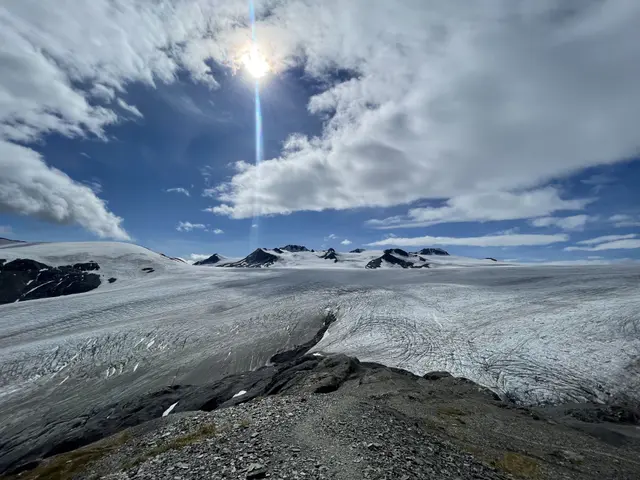 哈定冰原Harding Ice field ,美國Kenai Fjord 奇耐峽灣國家公園