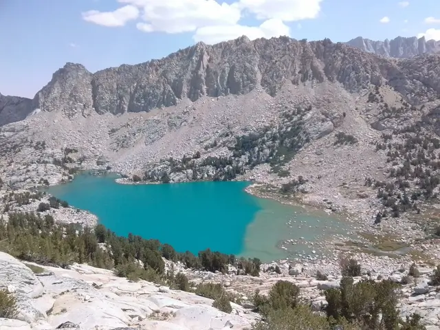 Moonlight Lake, on my way to Mt. Wallace, Kings Canyon National Park Inyo National Forest - John Muir Wilderness