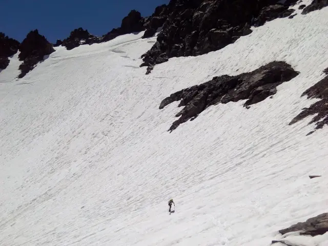 Mt. Ritter , SE glacier, Inyo Sierra National Forest - Ansel Adams Wilderness, CA