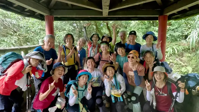 草山水道 雙週三女子隊巧遇週三登山隊