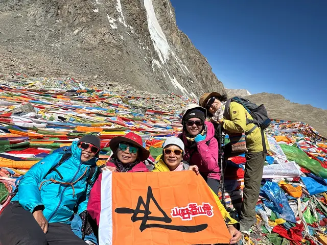 西藏轉山最高點 5648M 卓瑪拉山口