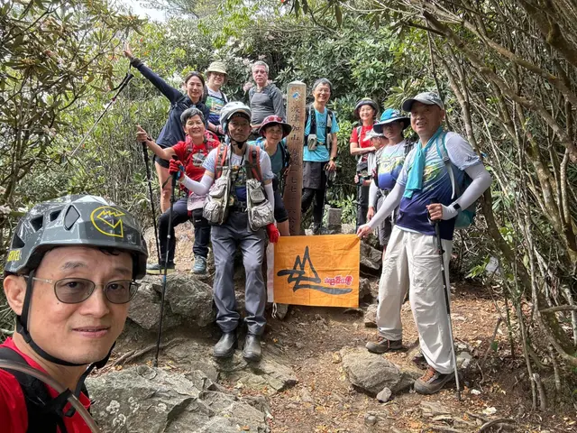 谷關泡湯登波津加山