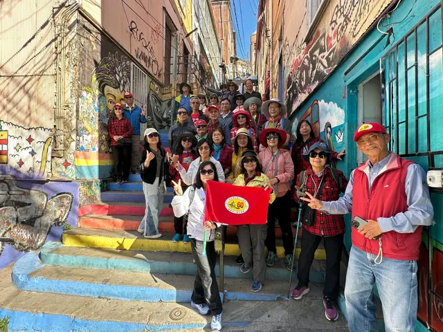 台大山谷魔幻南美之壁畫城Valparaíso