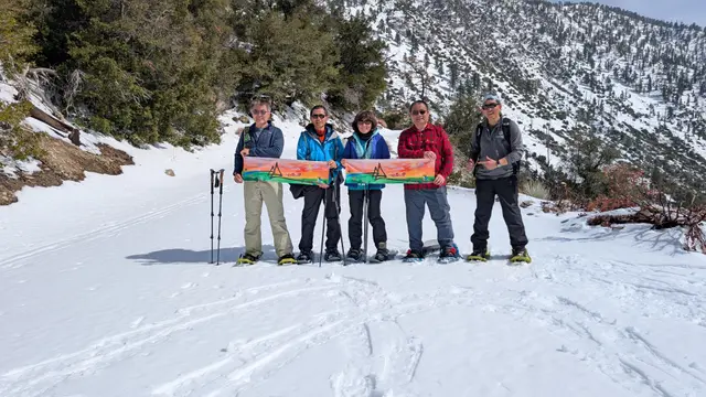 南加伙伴於洛杉磯縣水晶湖地區再次體驗熊掌雪上飛