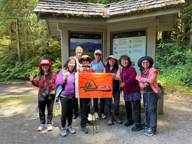 奧林匹克國家公園健行出發照