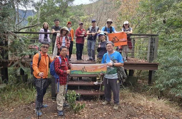 井步山O行縱走賞春櫻